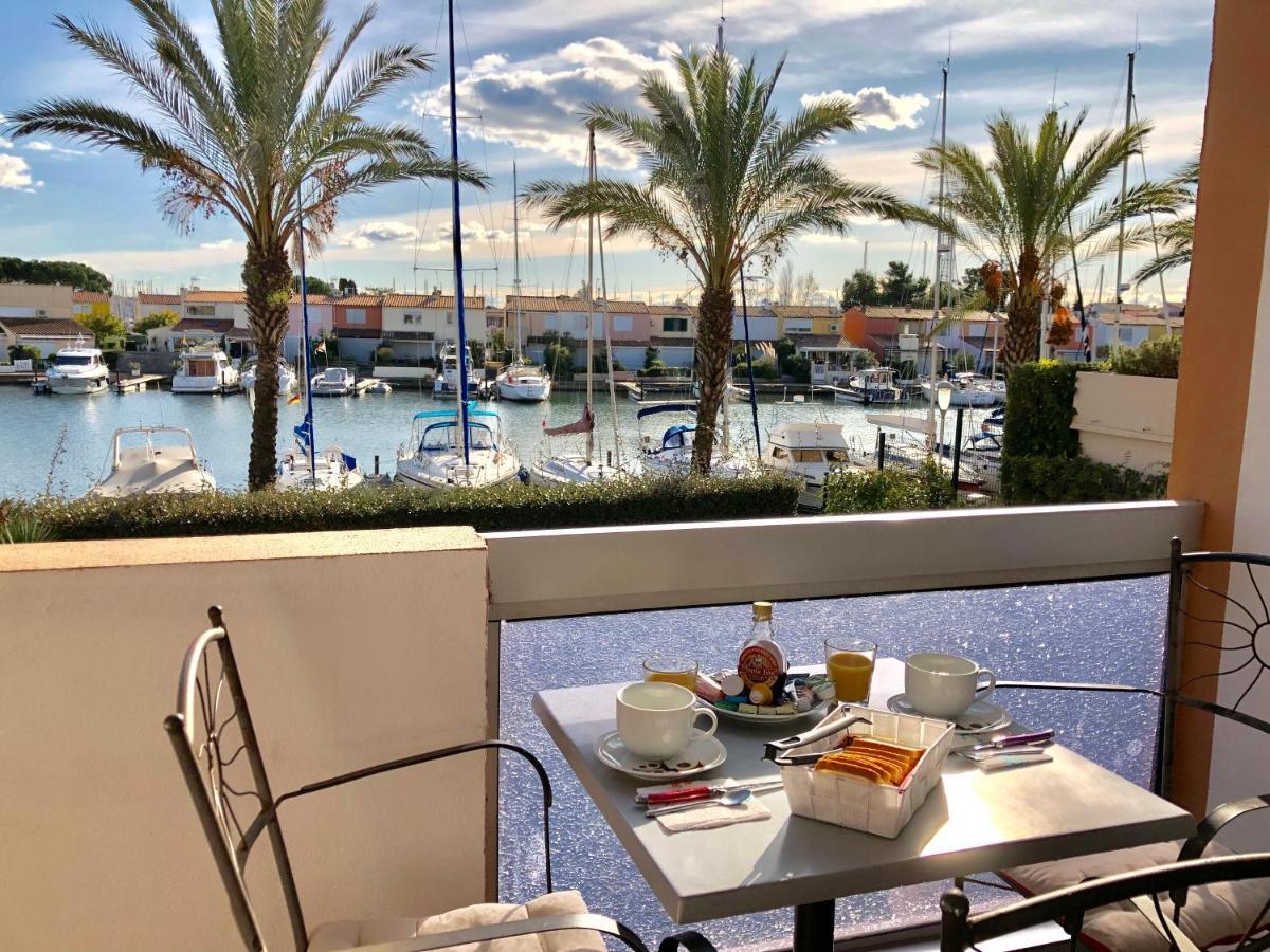 Cap Capistol Studio Le Cap D'Agde Vue Port Экстерьер фото