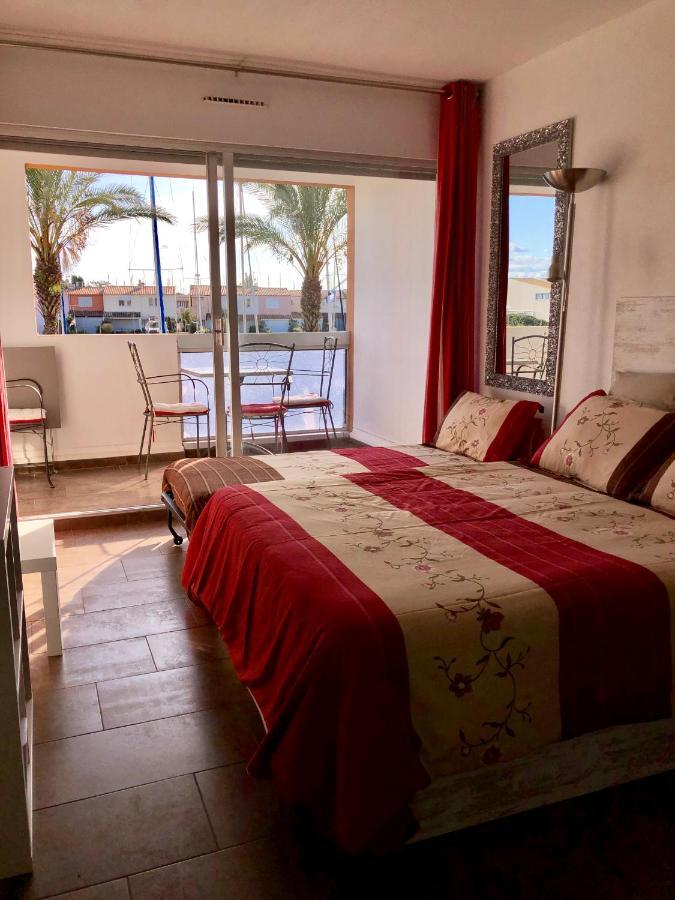 Cap Capistol Studio Le Cap D'Agde Vue Port Экстерьер фото